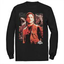 キャラクター オーウェン 赤 レッド Tシャツ 【 LICENSED CHARACTER JURASSIC WORLD TWO OWEN AND DINOSAU...