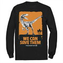 キャラクター Tシャツ 【 LICENSED CHARACTER JURASSIC WORLD WE CAN SAVE THEM POSTER TEE / 】 ...