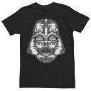 ヘルメット Tシャツ スターウォーズ 【 STAR WARS DARTH VADER SUGAR SKULL HELMET TEE / 】 メンズファッション トップス カットソー