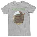 【★Fashion THE SALE★7/12午前10時迄】Tシャツ スターウォーズ 【 STAR WARS THE MANDALORIAN CHILD CIRCLE PORTRAIT TEE / 】 メンズファッション トップス カットソー