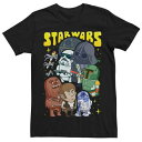 LN^[ TVc X^[EH[Y y LICENSED CHARACTER STAR WARS CARTOON GROUP SHOT TEE / z Yt@bV gbvX Jbg\[