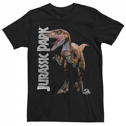 キャラクター パーク Tシャツ 【 LICENSED CHARACTER JURASSIC PARK VELOCIRAPTOR FULL BODY TEE / 】 メンズファッション トップス カットソー