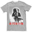 【★Fashion THE SALE★7/12午前10時迄】Tシャツ スターウォーズ 【 STAR WARS DARTH VADER SIDE WITH THE DARK TEE / 】 メンズファッション トップス カットソー