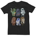 【★Fashion THE SALE★7/12午前10時迄】キャラクター グラフィック Tシャツ スターウォーズ 【 STAR WARS CHARACTER DOODLES GRAPHIC TEE / 】 メンズファッション トップス カットソー