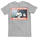 【★Fashion THE SALE★7/12午前10時迄】キャラクター Tシャツ スターウォーズ 【 LICENSED CHARACTER STAR WARS LUKE WHEN YOU TAKE A RISK ON NEW OUTFIT TEE / 】 メンズファッション トップス カットソー