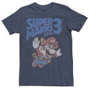 LN^[ TVc y LICENSED CHARACTER NINTENDO SUPER MARIO 3 DISTRESSED CHARACTER PANELS TEE / z Yt@bV gbvX Jbg\[