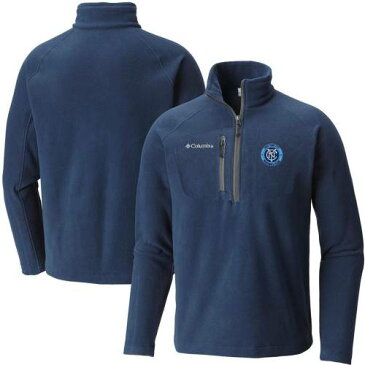 UNBRANDED 紺色 ネイビー シティ ファスト フリース ラグラン ジャケット ニューヨーク プルオーバージャケット メンズ 【 UNBRANDED COLUMBIA NAVY FAST TREK FLEECE RAGLAN HALFZIP NYF 】