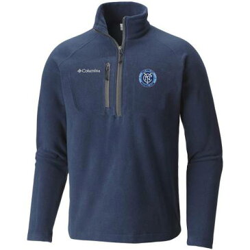UNBRANDED 紺色 ネイビー シティ ファスト フリース ラグラン ジャケット ニューヨーク プルオーバージャケット メンズ 【 UNBRANDED COLUMBIA NAVY FAST TREK FLEECE RAGLAN HALFZIP NYF 】