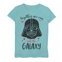 グラフィック Tシャツ 青色 ブルー スターウォーズ GALAXY&#34; 【 STAR WARS DARTH VADER RULE THE GRAPHIC TEE / TAHI BLUE 】 キッズ ベビー マタニティ トップス カットソー