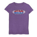 ロゴ Tシャツ 紫 パープル ヘザー スターウォーズ 【 STAR WARS X-FIGHTER LOGO TEE / PURPLE HEATHER 】 キッズ ベビー マタニティ トップス カットソー