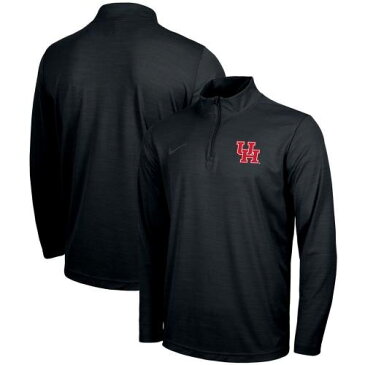 ナイキ NIKE ヒューストン クーガーズ パフォーマンス ジャケット 黒色 ブラック プルオーバージャケット 【 NIKE INTENSITY PERFORMANCE QUARTERZIP BLACK HOU 】 メンズファッション コート ジャケッ