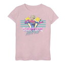 マーベル アクション ロゴ グラフィック Tシャツ ピンク 80'S 【 PINK MARVEL CAPTAIN ACTION POSE RETRO LOGO POSTER GRAPHIC TEE 】