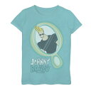 グラフィック Tシャツ 青色 ブルー 【 CARTOON NETWORK JOHNNY BRAVO LOOKING GOOD IN THE MIRROR GRAPHIC TEE / TAHI BLUE 】 キッズ ベビー マタニティ トップス カットソー