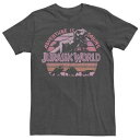パーク Tシャツ 【 JURASSIC PARK JURASSIC WORLD RETRO ADVENTURE CALLS T-REX TEE / 】 メンズフ...
