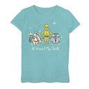 グラフィック Tシャツ 青色 ブルー スターウォーズ 【 STAR WARS DROID SARCASM POSTER GRAPHIC TEE / TAHI BLUE 】 キッズ ベビー マタニティ トップス カットソー