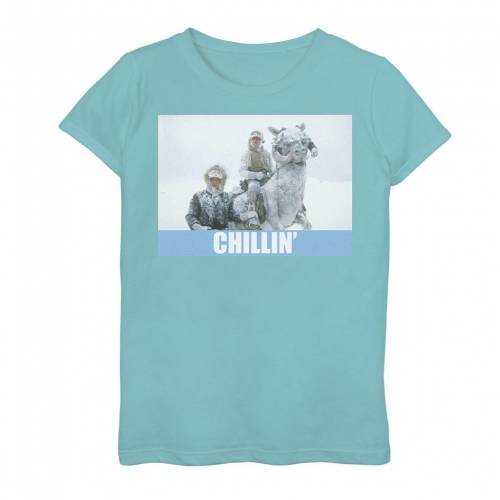 グラフィック Tシャツ 青色 ブルー スターウォーズ 【 STAR WARS LUKE CHILLIN MEME GRAPHIC TEE / TAHI BLUE 】 キッズ ベビー マタニティ トップス カットソー