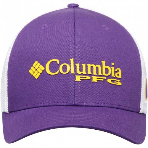 紫 パープル ルイジアナステイト タイガース ファイティングタイガース 【 PURPLE UNBRANDED COLUMBIA COLLEGIATE PFG FLEX HAT LSU 】