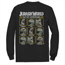 キャラクター 青色 ブルー Tシャツ 【 LICENSED CHARACTER JURASSIC WORLD TWO BLUE RAPTOR EXPRESSIO...