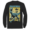 キャラクター Tシャツ 【 LICENSED CHARACTER JURASSIC WORLD T-REX COLOR POP RETRO POSTER TEE...