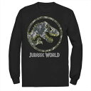 キャラクター 黄色 イエロー コイン ロゴ Tシャツ 【 LICENSED CHARACTER JURASSIC WORLD CAMOUFLAGE YELLOW...