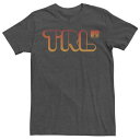 LN^[  IW S TVc y LICENSED CHARACTER MTV TOTAL REQUEST LIVE ORANGE OUTLINE LOGO TEE / z Yt@bV gbvX Jbg\[