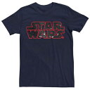 ロゴ ギャラクシー Tシャツ 紺色 ネイビー スターウォーズ 【 STAR WARS LOGO GALAXY FILL TEE / NAVY 】 メンズファッション トップス カットソー
