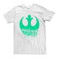 キャラクター レベル ロゴ グラフィック Tシャツ 白色 ホワイト スターウォーズ PATRICK'S 【 LICENSED CHARACTER REBEL LOGO CLOVERS SAINT DAY GRAPHIC TEE WHITE 】 15,600円