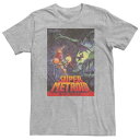 【★Fashion THE SALE★7/12午前10時迄】キャラクター Tシャツ 【 LICENSED CHARACTER NINTENDO SAMUS SUPER METROID COVER TEE / ATHLC HTHR 】 メンズファッション トップス カットソー