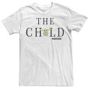 TVc F zCg X^[EH[Y y STAR WARS THE MANDALORIAN CHILD SIMPLE TEXT PORTRAIT TEE / WHITE z Yt@bV gbvX Jbg\[