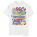 LN^[ TVc F zCg y LICENSED CHARACTER MARVEL SPIDER-MAN BIRTHDAY TEE / WHITE z LbY xr[ }^jeB gbvX Jbg\[