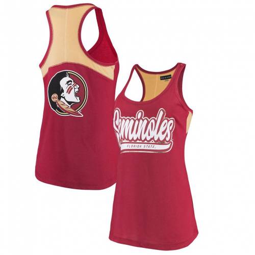 ニューエラ NEW ERA エラ フロリダ スケートボード セミノールズ ジャージー タンクトップ 赤 レッド ニューエラ & フロリダステイト 【 STATE RED 5TH OCEAN BY GARNET JERSEY RACERBACK 2HIT FSU 】 レ