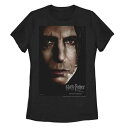 【★スーパーSALE★12/11深夜2時迄】ハリーポッター キャラクター Tシャツ 黒色 ブラック 【 HARRY POTTER SNAPE CHARACTER POSTER TEE / BLACK 】 キッズ ベビー マタニティ トップス カットソー