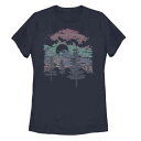 【★Fashion THE SALE★1/14迄】グラフィック Tシャツ 紺色 ネイビー 【 UNBRANDED GREAT MOUNTAINS MULTICOLOR SKETCH GRAPHIC TEE / NAVY 】 キッズ ベビー マタニティ トップス カットソー