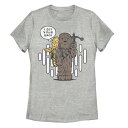 キャラクター Tシャツ ヘザー スターウォーズ & BACK" 【 LICENSED CHARACTER STAR WARS CHEWIE C-3PO I GOT YOUR TEE / ATHLETIC HEATHER 】 キッズ ベビー マタニティ トップス カットソー