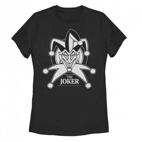 キャラクター ディーシー コミックス Tシャツ 黒色 ブラック 【 LICENSED CHARACTER DC COMICS JOKER TEE / BLACK 】 キッズ ベビー マタニティ トップス カットソー