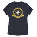 キャラクター Tシャツ 紺色 ネイビー 【 LICENSED CHARACTER MARVEL MIDTOWN SCHOOL OF SCIENCE AND TECHNOLOGY EMBLEM TEE / NAVY 】 キッズ ベビー マタニティ トップス カットソー