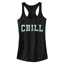 【★Fashion THE SALE★1/14迄】グラフィック タンクトップ 黒色 ブラック CHILL&#34; 【 UNBRANDED GRAPHIC TANK / BLACK 】 キッズ ベビー マタニティ トップス