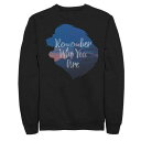 【★スーパーSALE★6/11午前2時迄】キャラクター フリース 黒色 ブラック 【 LICENSED CHARACTER LION KING REMEMBER WHO YOU ARE FLEECE TOP / BLACK 】 キッズ ベビー マタニティ トップス スウェット トレーナー(4)