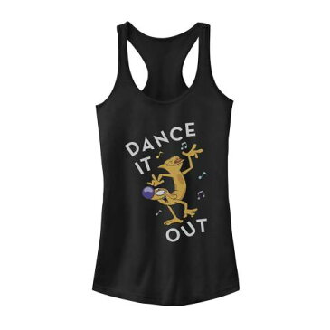 キャラクター ダンス タンクトップ 黒色 ブラック 【 LICENSED CHARACTER CATDOG DANCE IT OUT TANK BLACK 】