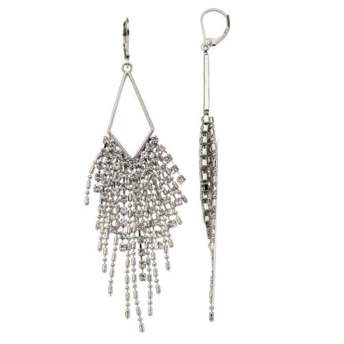 イヤリング 【 SIMPLY VERA VERA WANG CHANDELIER DROP EARRINGS / CLEAR 】 ジュエリー アクセサリー レディースジュエリー