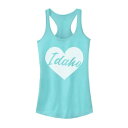 タンクトップ 【 UNBRANDED IDAHO HEART TANK TOP / CANCUN 】 キッズ ベビー マタニティ トップス パーカー