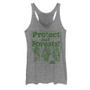 【★Fashion THE SALE★1/14迄】キャラクター タンクトップ 灰色 グレー グレイ ヘザー スターウォーズ 【 LICENSED CHARACTER STAR WARS EWOKS PROTECT OUR FORESTS CAMP TANK TOP / GRAY HEATHER 】 キッズ ベビー マタニティ トップス