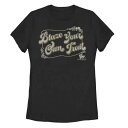 グラフィック Tシャツ 黒色 ブラック TRAIL&#34; 【 UNBRANDED BLAZE YOUR OWN GRAPHIC TEE / BLACK 】 キッズ ベビー マタニティ トップス カットソー