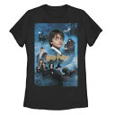 【★Fashion THE SALE★7/12午前10時迄】キャラクター Tシャツ 黒色 ブラック PHILOSOPHER'S 【 LICENSED CHARACTER HARRY POTTER AND THE STONE POSTER TEE / BLACK 】 キッズ ベビー マタニティ トップス カットソー