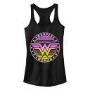 ブランド名Licensed Character性別womens, juniors (teens)商品名DC Comics Wonder Woman Retro Gradient Logo Graphic Tank Topカラー/Black