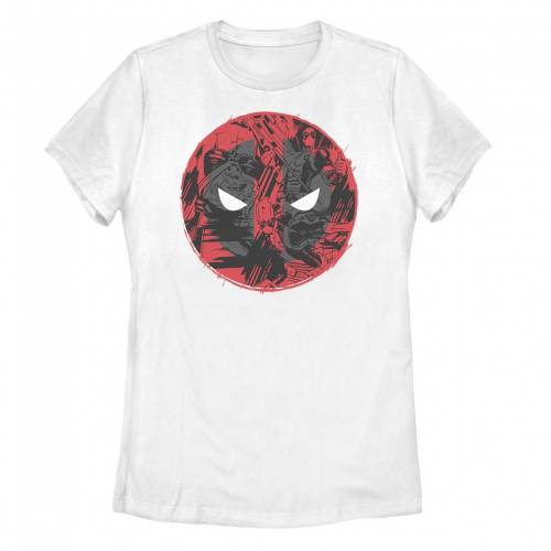 キャラクター ロゴ Tシャツ 白色 ホワイト 【 LICENSED CHARACTER MARVEL DEADPOOL COMIC FILL LOGO TEE / WHITE 】 キッズ ベビー マタニティ トップス カットソーのサムネイル