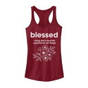 ブランド名Unbranded性別womens, juniors (teens)商品名Blessed Floral Tank Topカラー/Scarlet