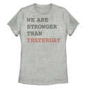 Tシャツ ヘザー YESTERDAY&#34; 【 UNBRANDED WE ARE STRONGER THAN TEE / ATHLETIC HEATHER 】 キッズ ベビー マタニティ トップス カットソー