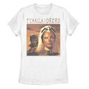 【★Fashion THE SALE★1/14迄】キャラクター グラフィック Tシャツ 白色 ホワイト T'CHALLA & 【 LICENSED CHARACTER MARVEL ORORO PORTRAIT GRAPHIC TEE / WHITE 】 キッズ ベビー マタニティ トップス カットソー