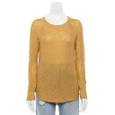 PINK REPUBLIC ラグラン トレーナー 【 Braided Raglan Sweater 】 Gold